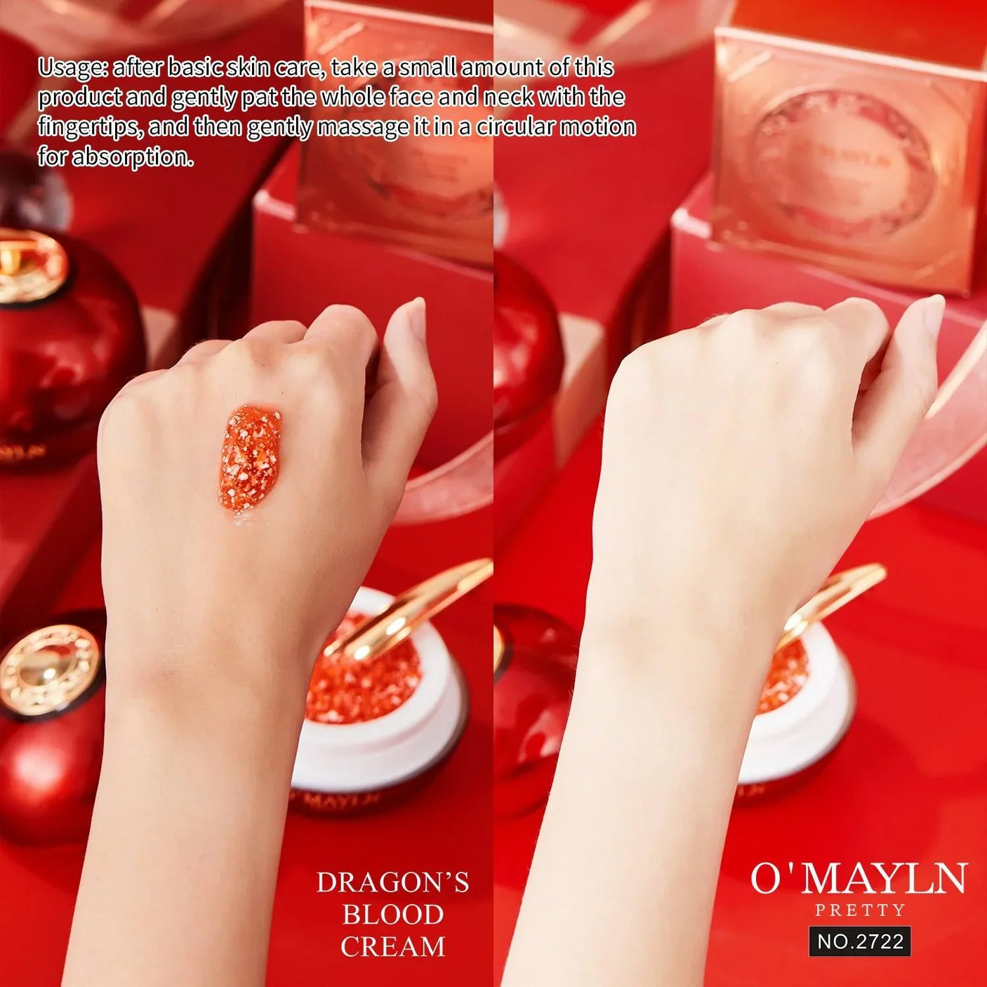 O'MELIN Retinol Placenta Royal Dragon's Blood Face Cream - 50g