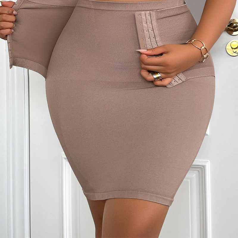 High Waisted Hip Lift Shapewear Seamless Comfort Skirt - ABC667