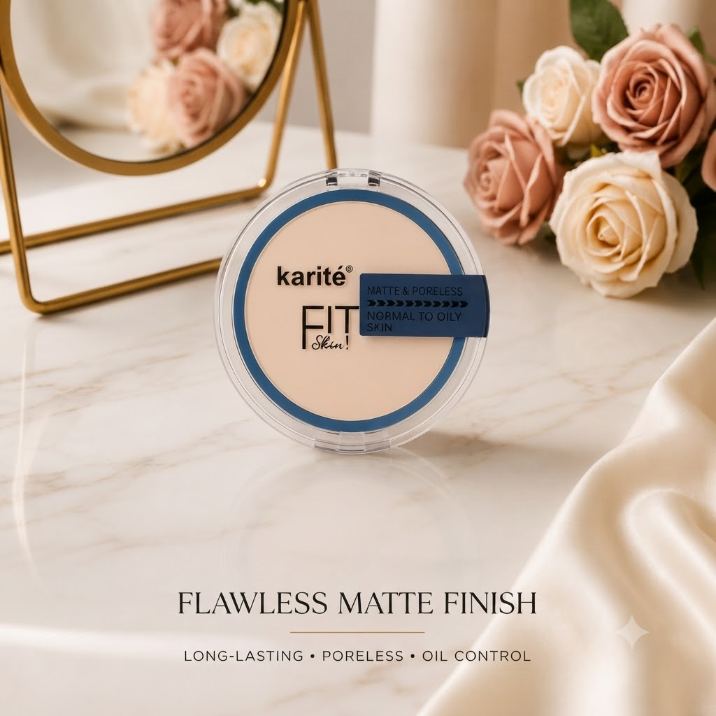 Karite Fit Skin Matte Finish Compact Powder - 8167247F