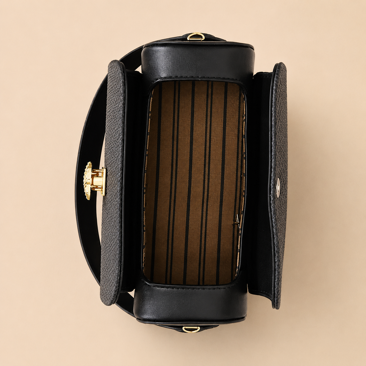 Elegant Shoulder Bag with Adjustable Crossbody Strap - 11023
