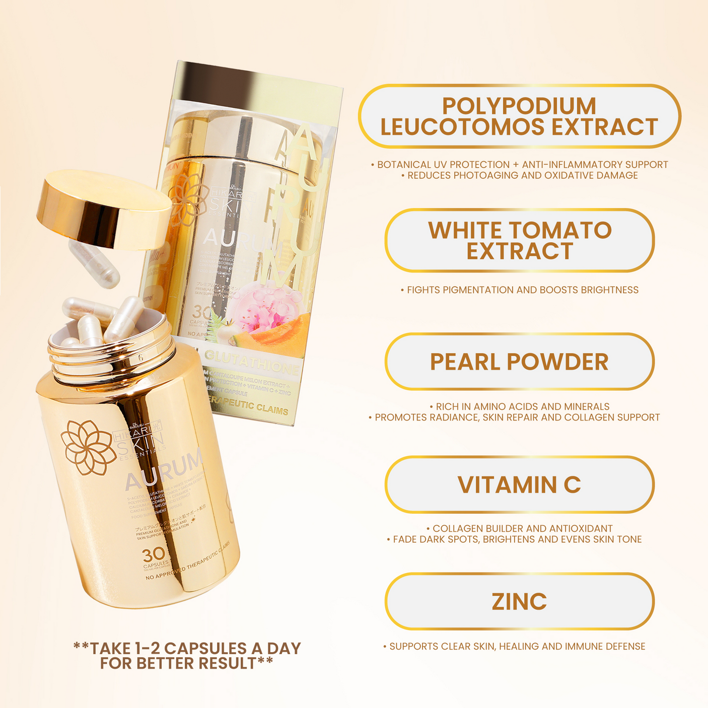 Hikari Skin Essentials Aurum - 30s