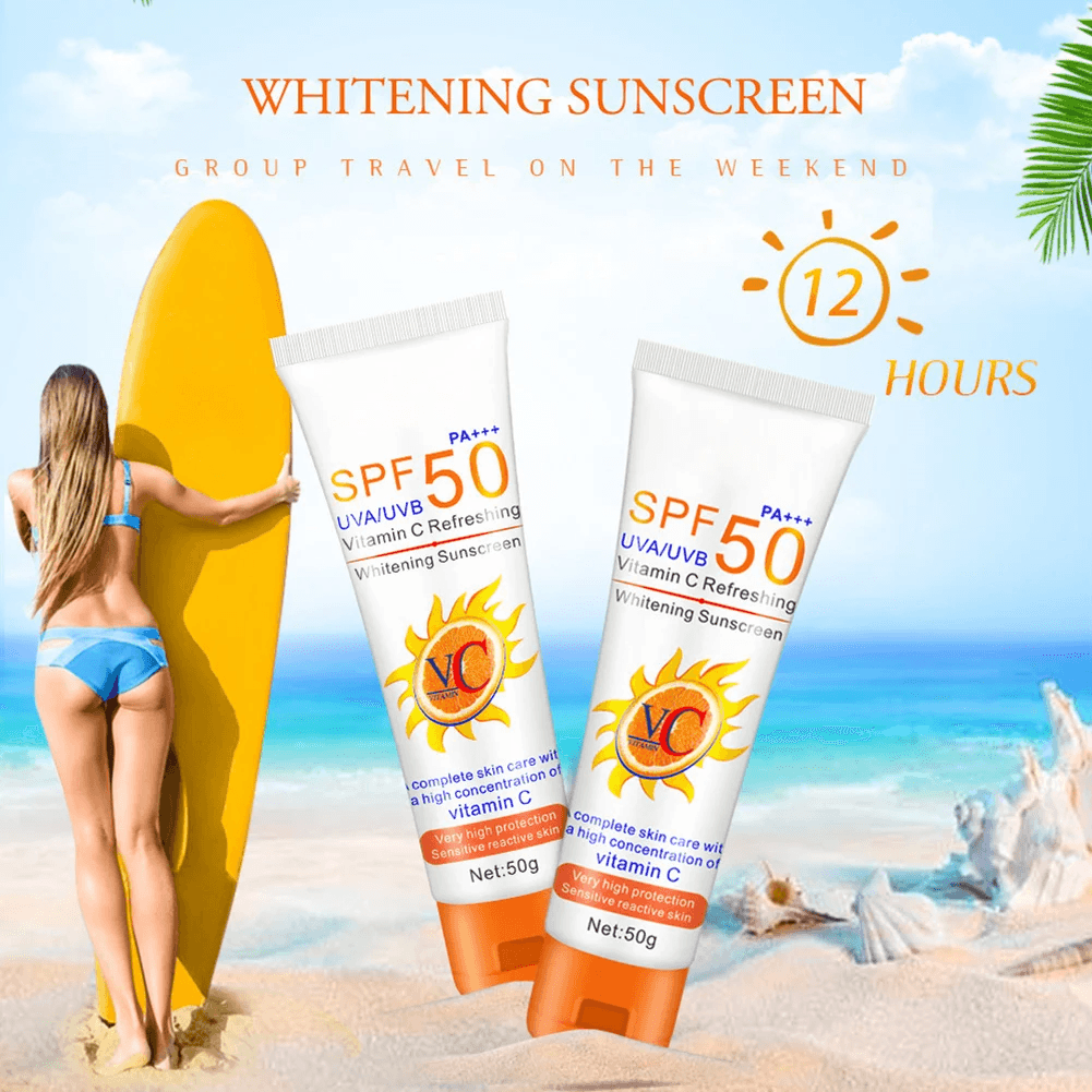 Disaar Vitamin C Refreshing Brightening Sunscreen SPF 50 - 50g