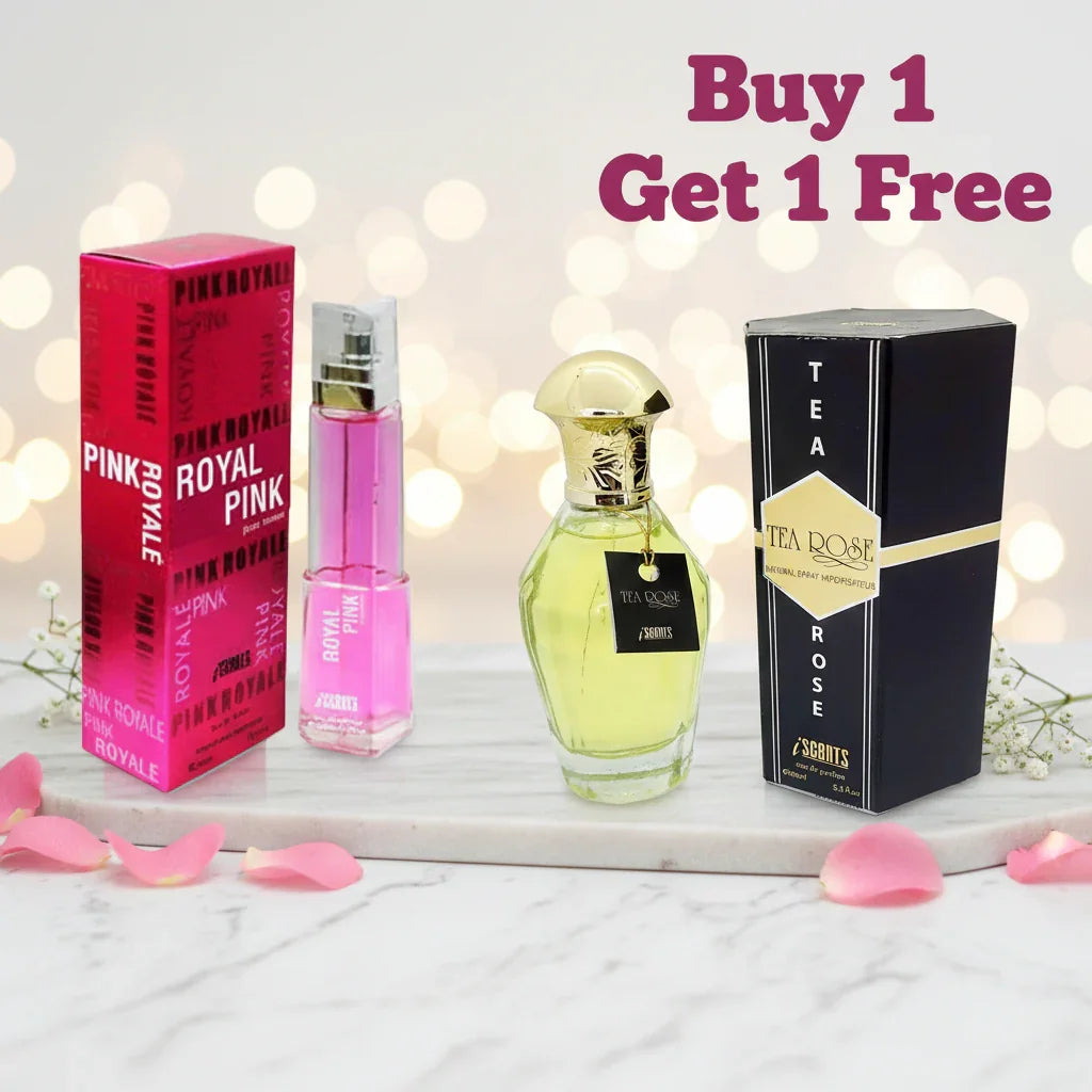 Tea Rose + Royal Pink Women Perfumes 1+1 PR-89