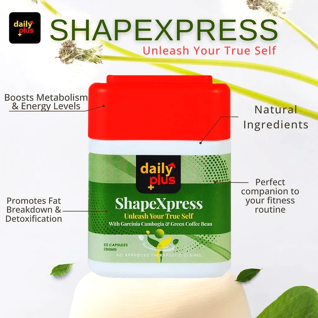 Daily Plus ShapeXpress Unleash Your True Self - 60s
