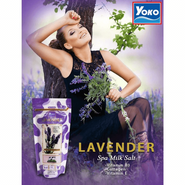 Yoko Lavender Spa Milk Salt - 300g