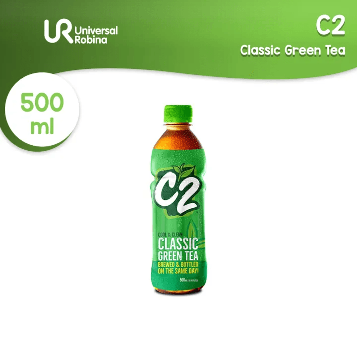 C2 شاي أخضر سادة 500 مل