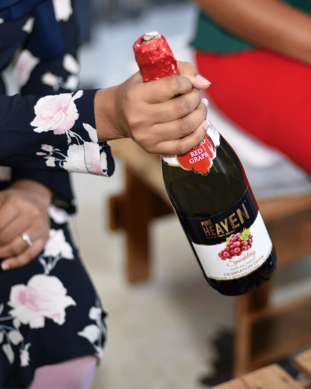 Pure Heaven Red Grape Non-Alcoholic Celebration Drink - 750ml