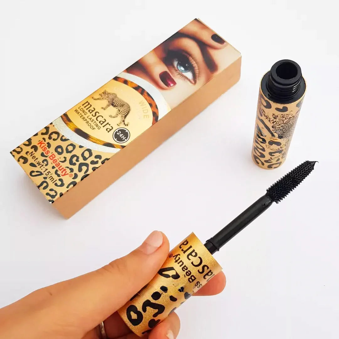 Kiss Beauty Wide Long Direction Leopard Mascara - 15ml