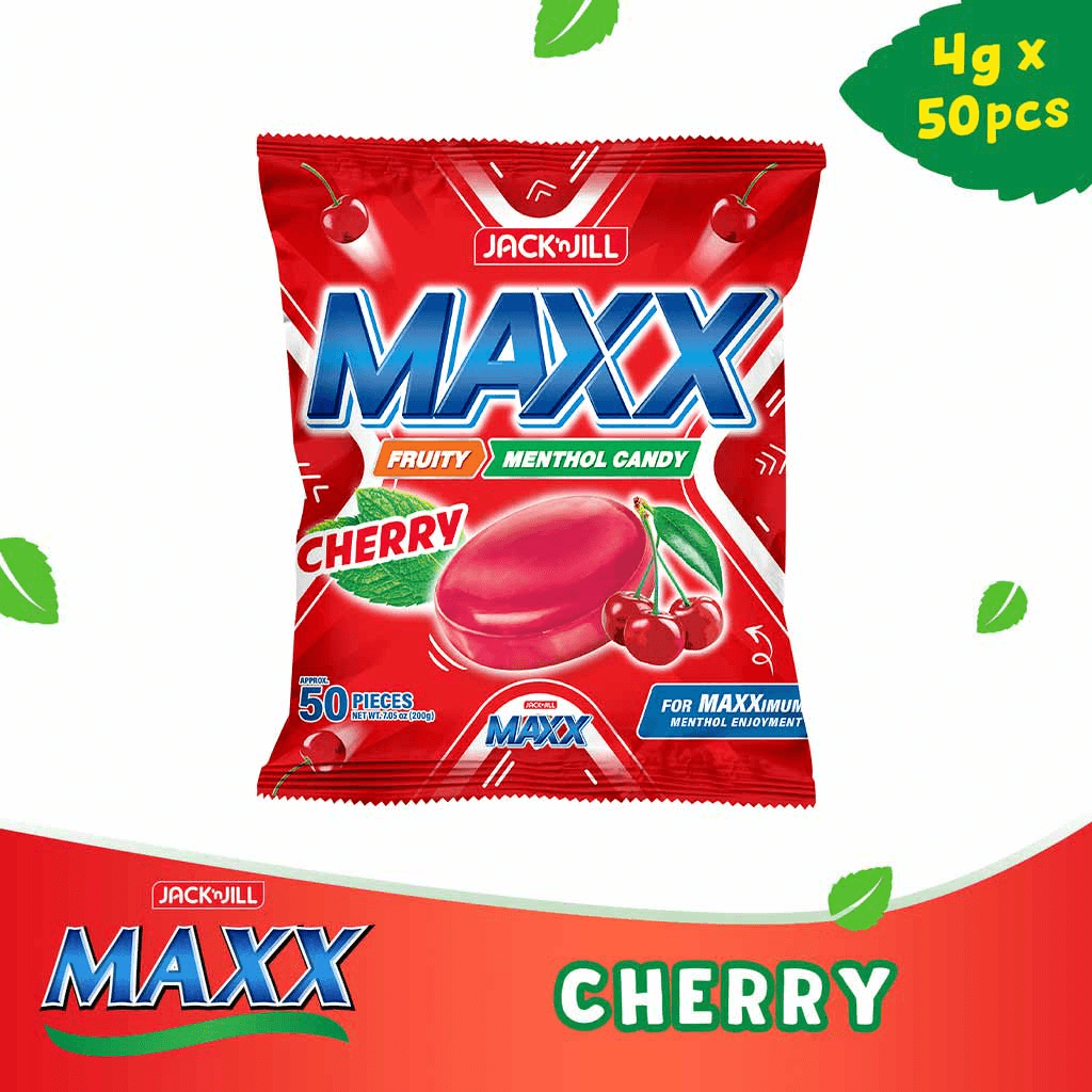 Maxx Fruity Cherry Menthol Candy - 200g