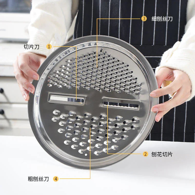 Multifunctional Stainless Steel Drain Basin 3 Pcs Set