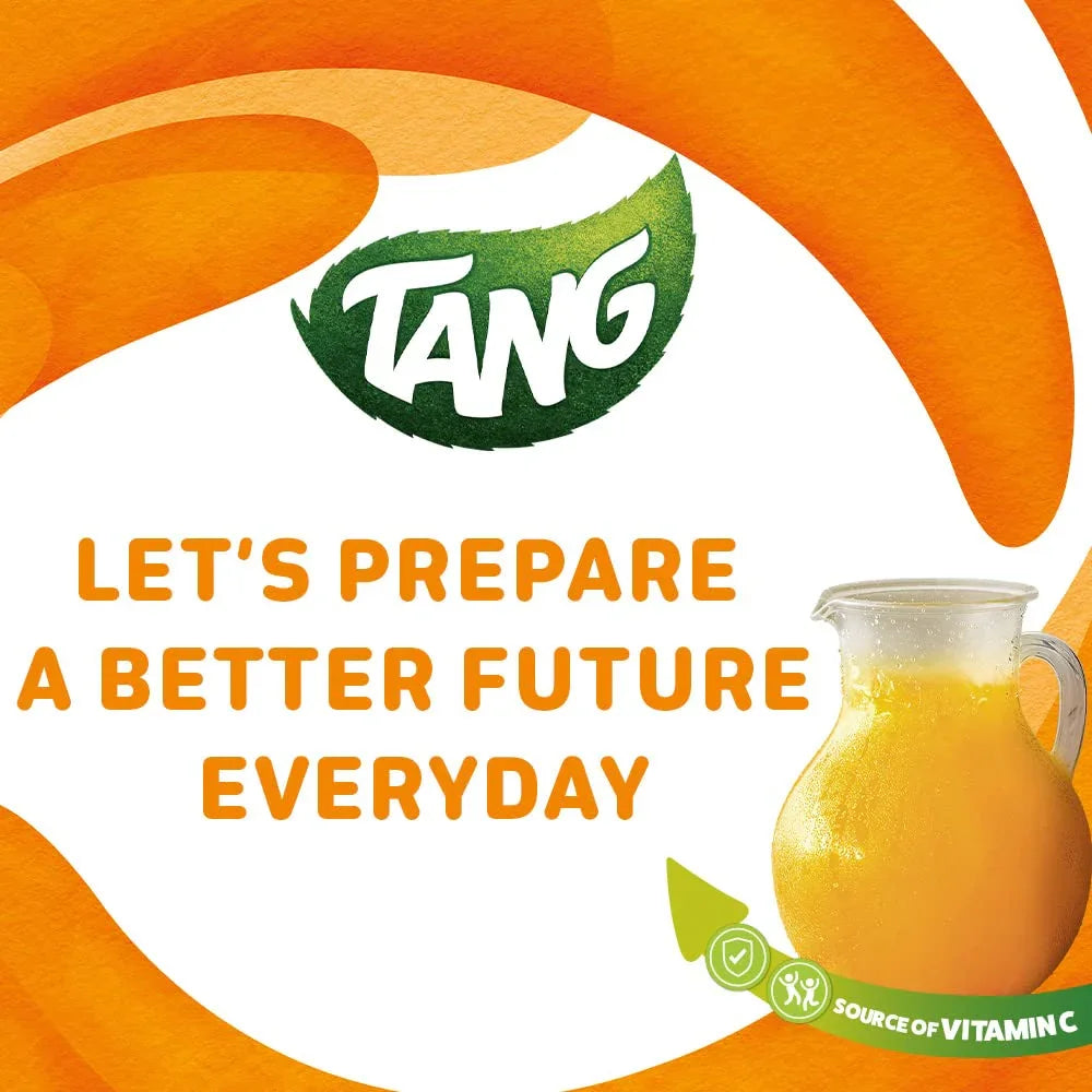 Tang Orange Flavoured Instant Powdered Drink - 375g