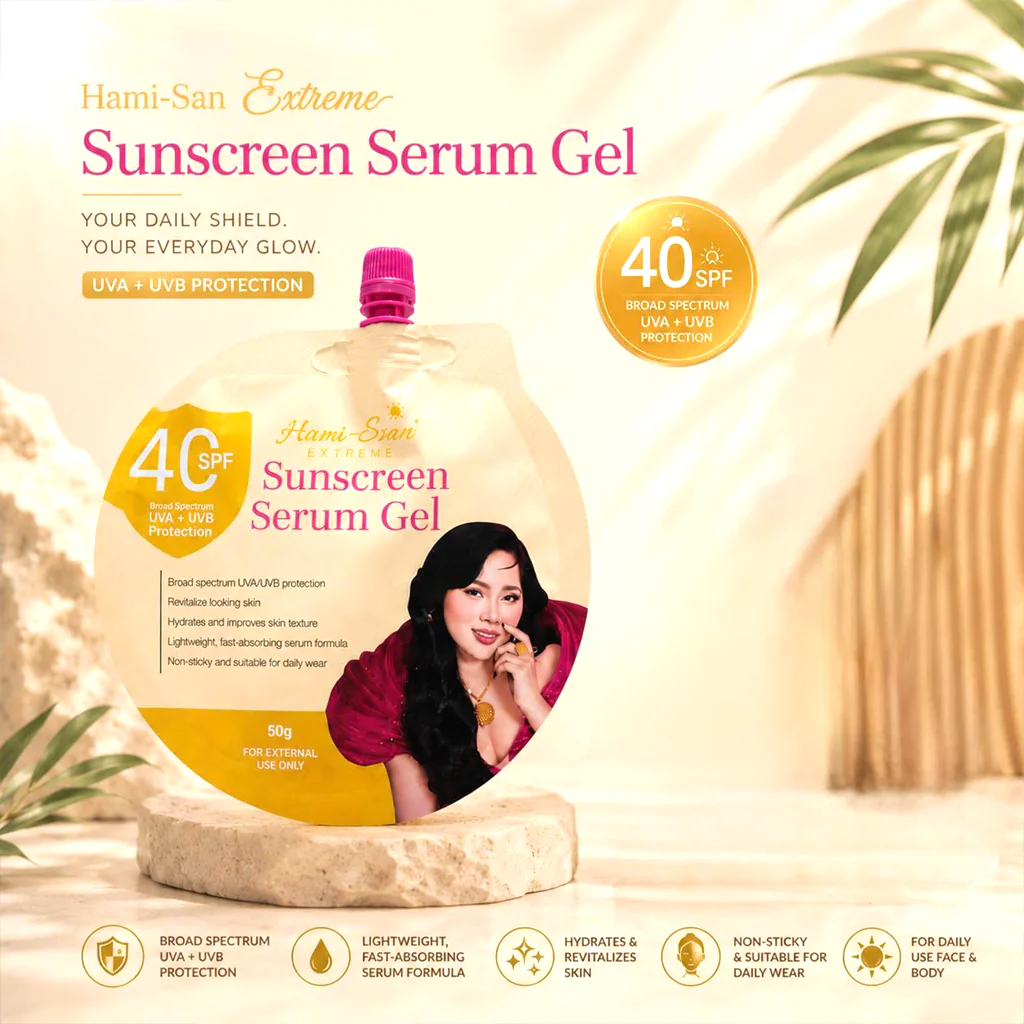 Hami-San Sunscreen Serum Gel SPF 40 - 50g