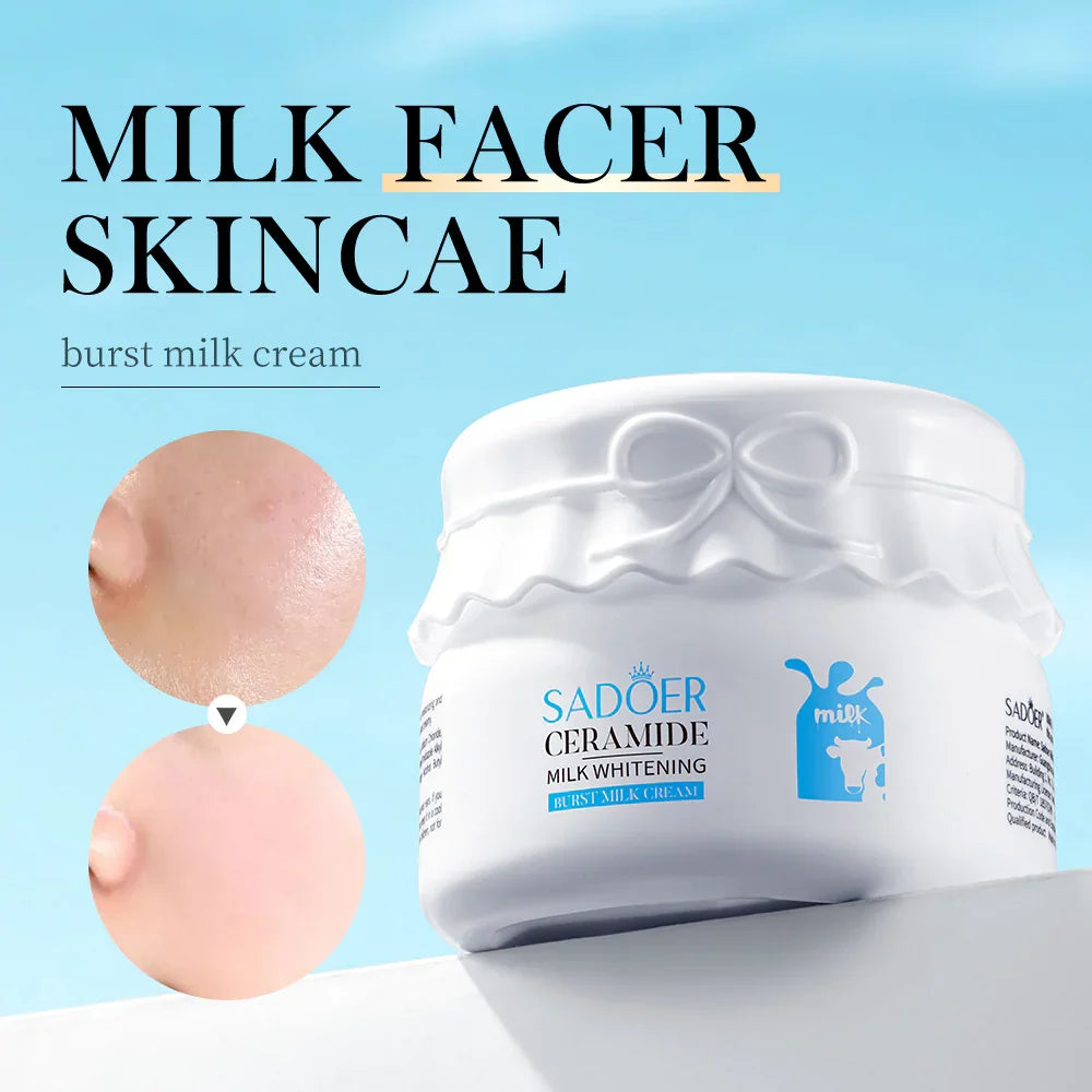 Sadoer Ceramide Milk Brightening Burst Milk Cream - 120g