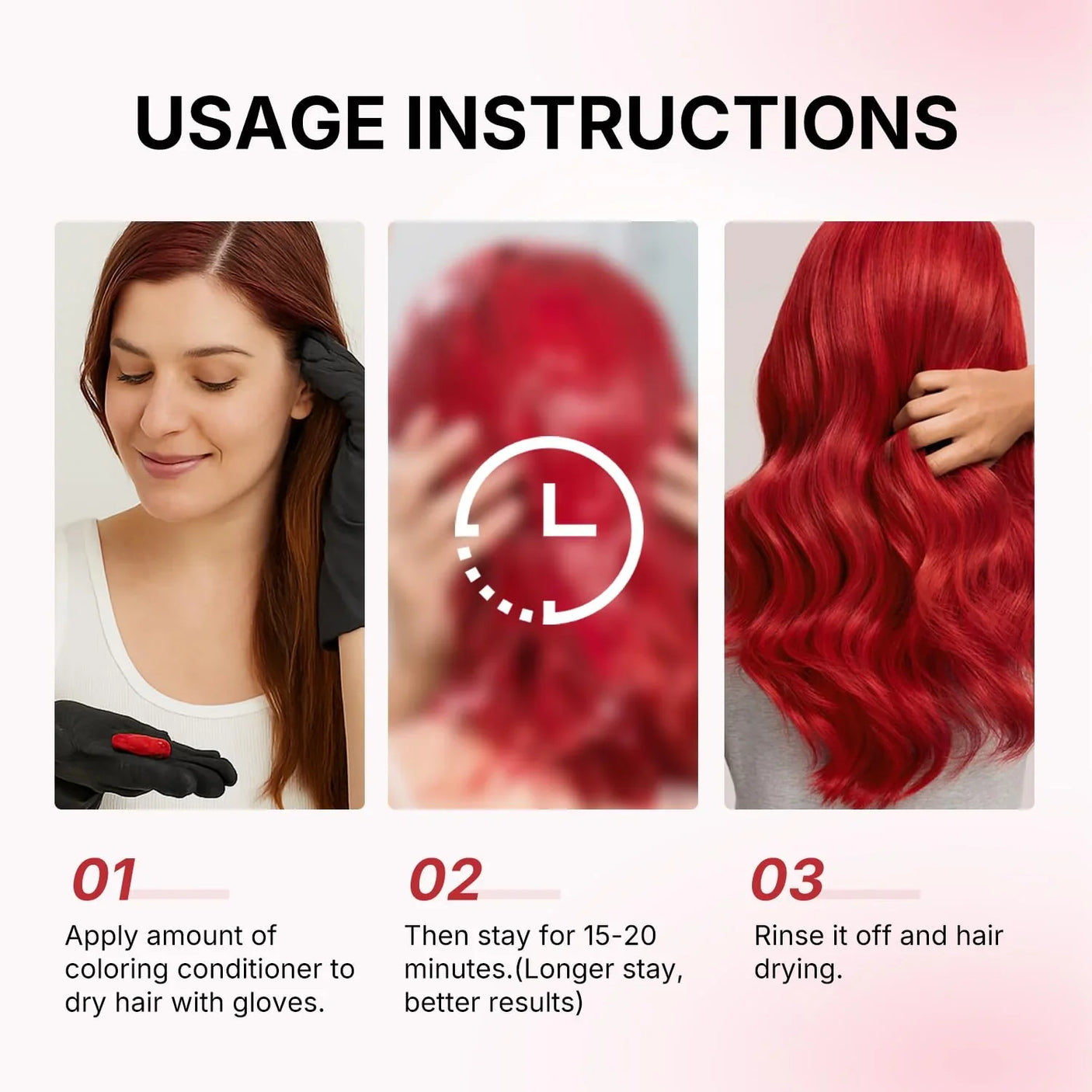 Karseell Color Depositing Red Hair Mask - 500ml