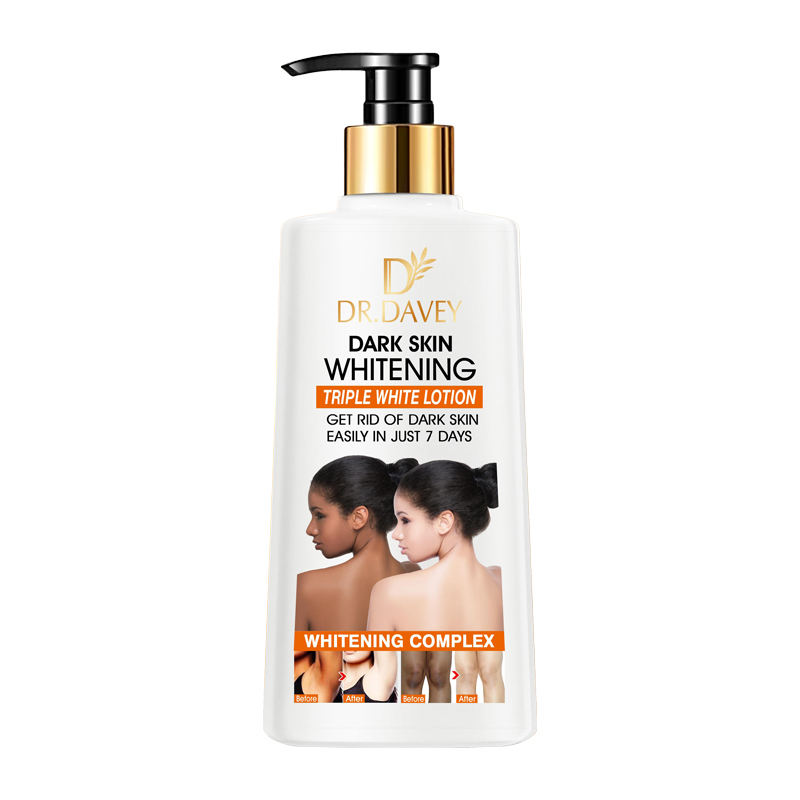Dr. Davey Dark Skin Brightening Triple White Lotion - 500ml