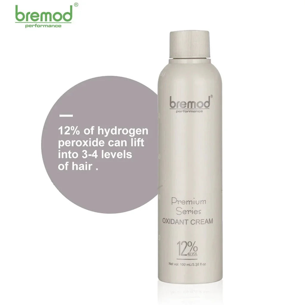 Bremod Performance 8.13 Ash Blonde Hair Color + Oxidant Cream 12% - 100ml+100ml
