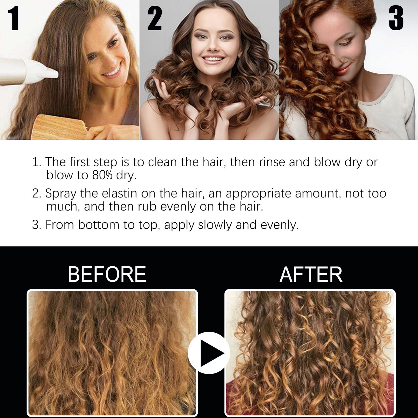 Jaysuing Fluffy Volumizing Hair Spray - 100ml