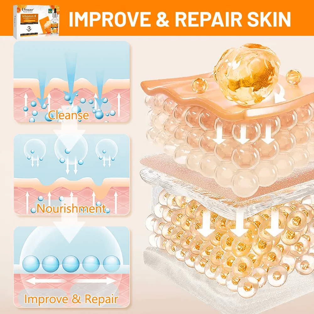 Disaar Vitamin C Brightening & Brightening 3Pcs Set
