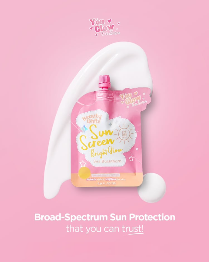 You Glow Babe Beauty White Sunscreen SPF50 PA+++ - 25g