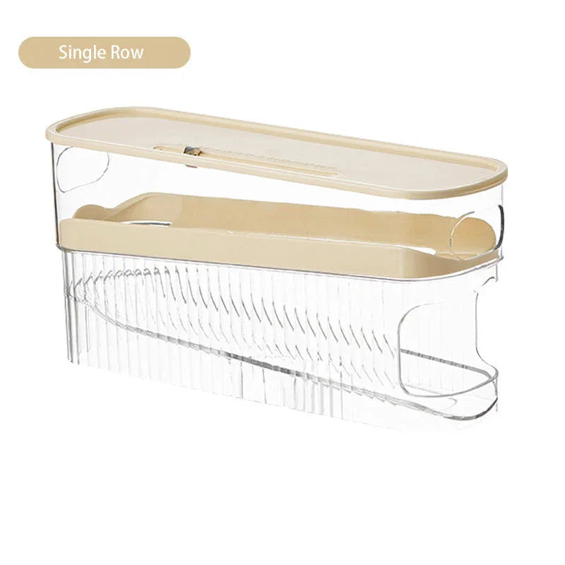 Egg Dispenser Automatic Sliding Eggs Tray K-2419
