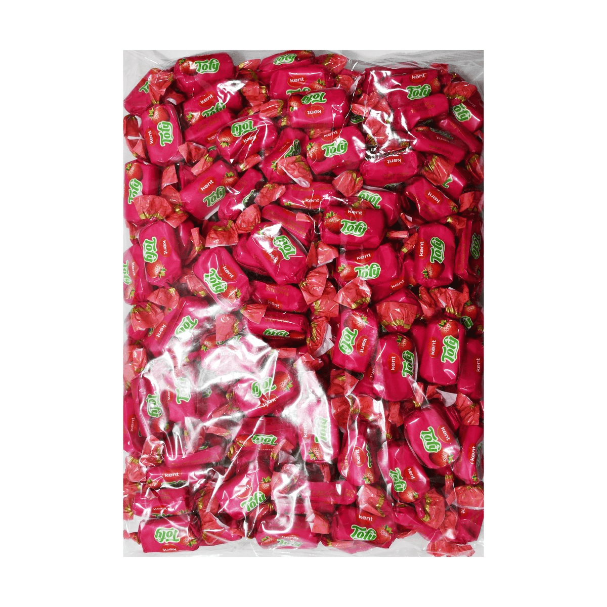 Kent Tofy Strawberry Candy - 1 Kg