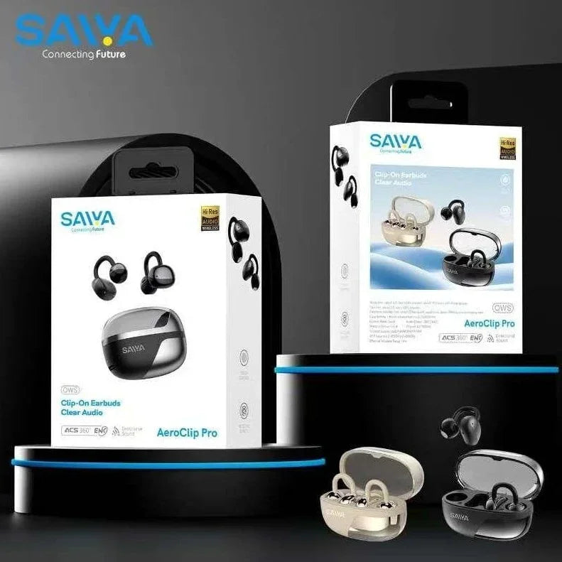 سماعات الأذن المشبكية OWS AeroClip Pro من Saiya