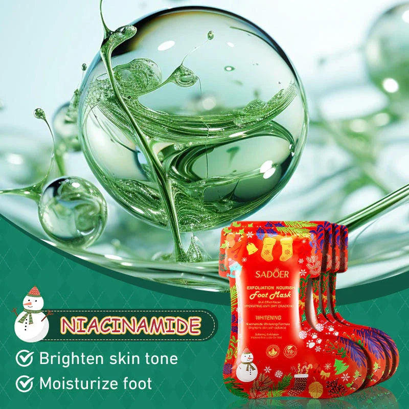Sadoer Exfoliating & Brightening Hand & Foot Mask - 35g × 2 Pcs