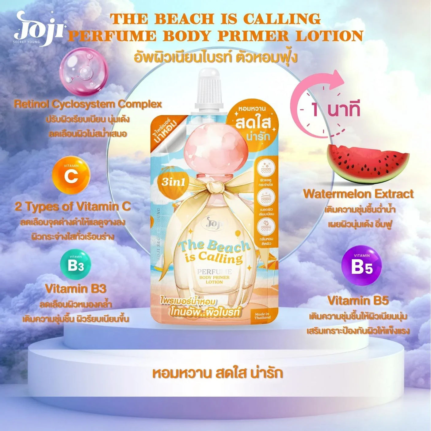 جوجي ذا بيتش إز بيتش ينادي لوشن برايمر الجسم بالعطر - 50غم