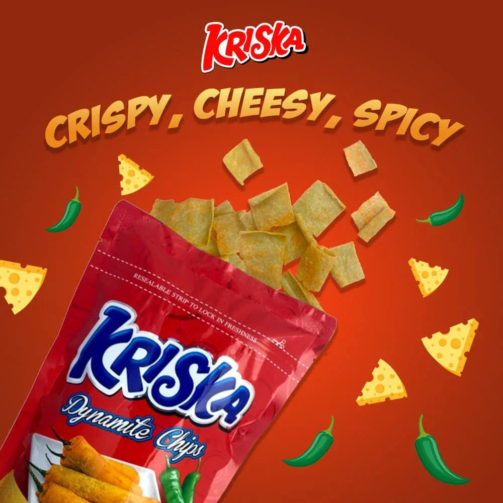 Kriska Dynamite Chips Cheese Flavor - 100g