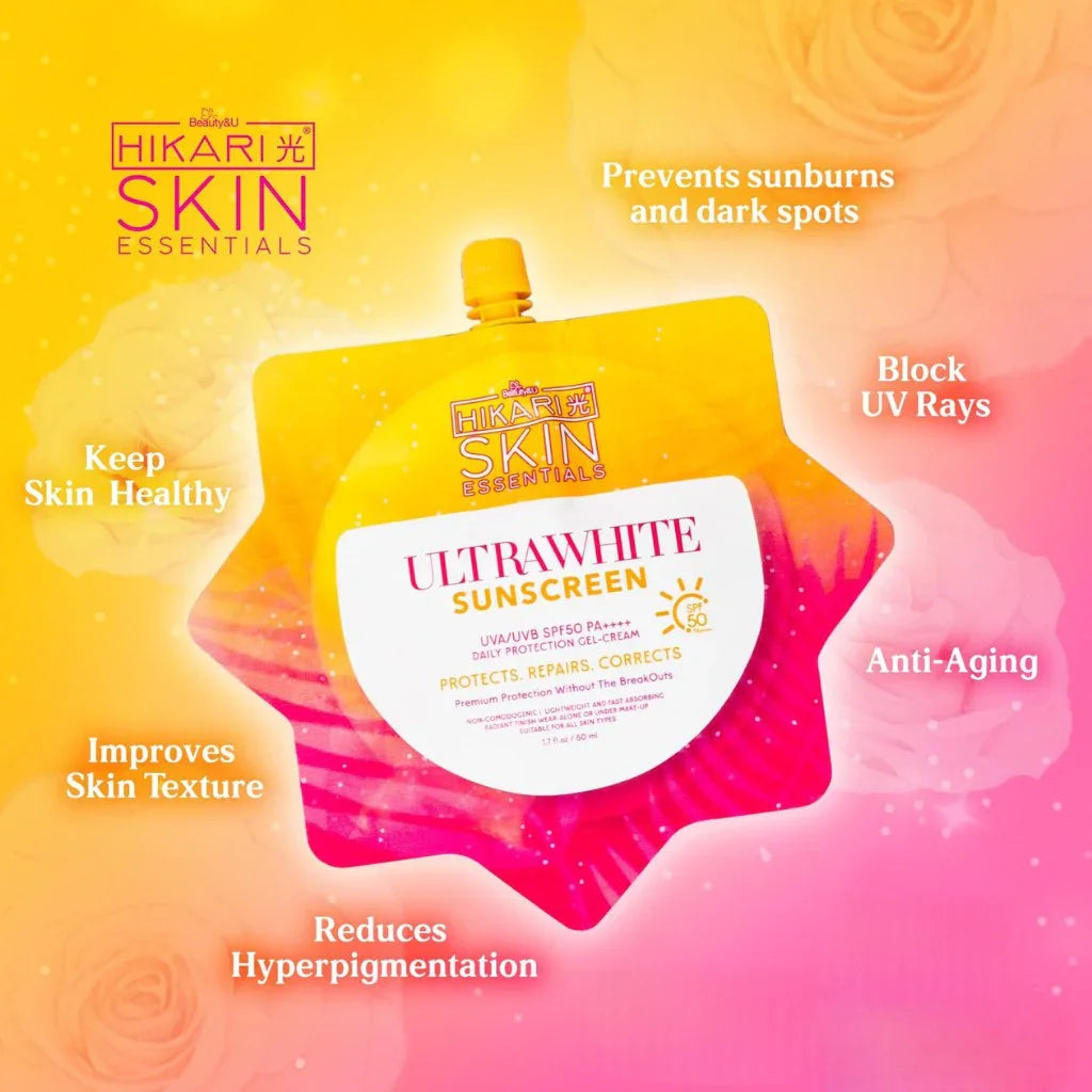 هيكاري واقي شمسي فائق البياض SPF50 PA++++ - 50 مل