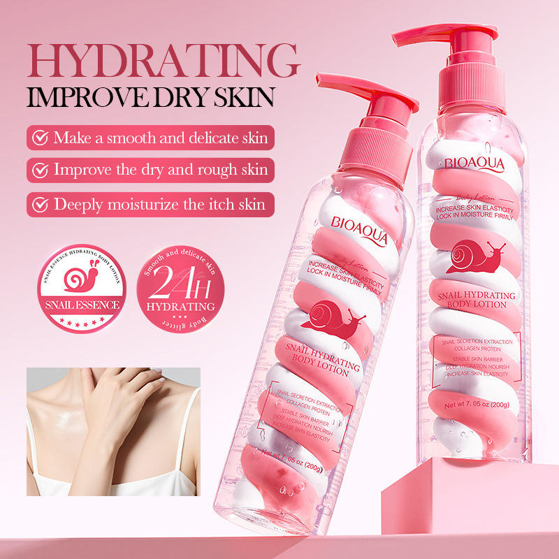 BIOAQUA Snail Hydrating Body Lotion - 200g