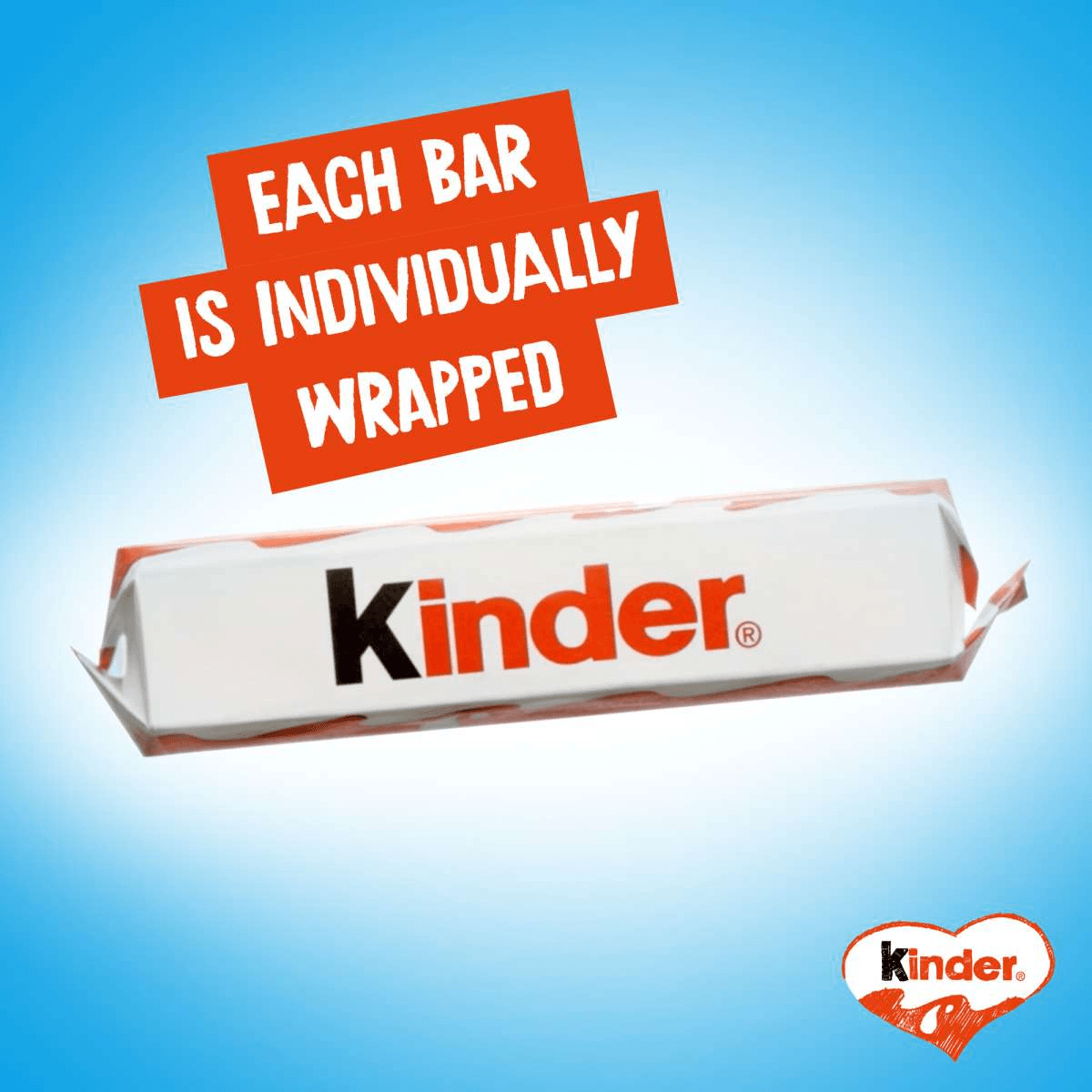 Kinder Chocolate Bar - 50g