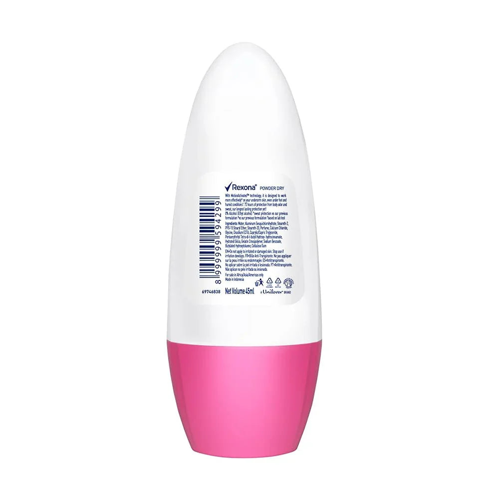 Rexona Powder Dry 72H Deodorant Roll-On - 45ml