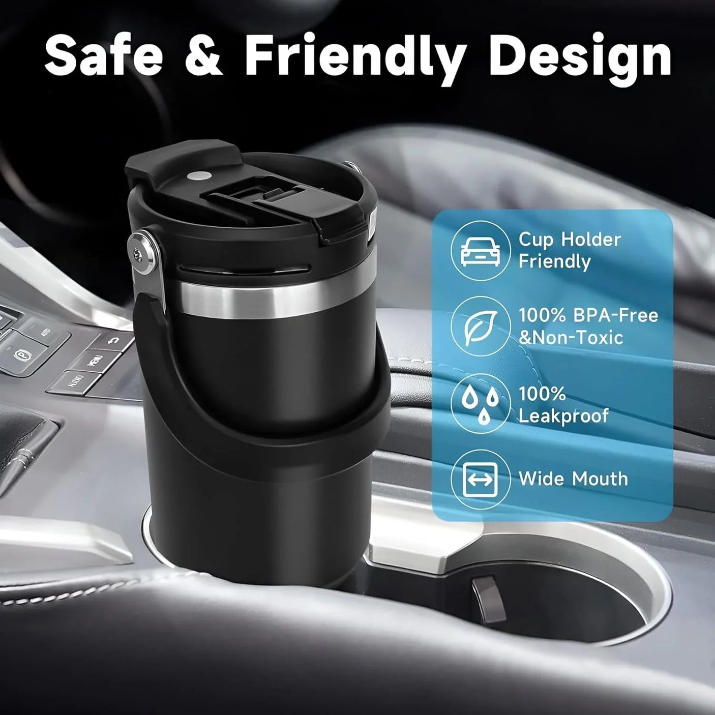 Stainless Steel Vacuum Insulated 3 Pcs Tumbler Set