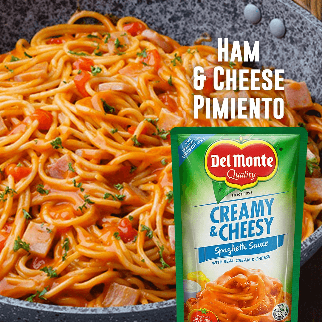 Del Monte Creamy & Cheesy Spaghetti Sauce - 900g