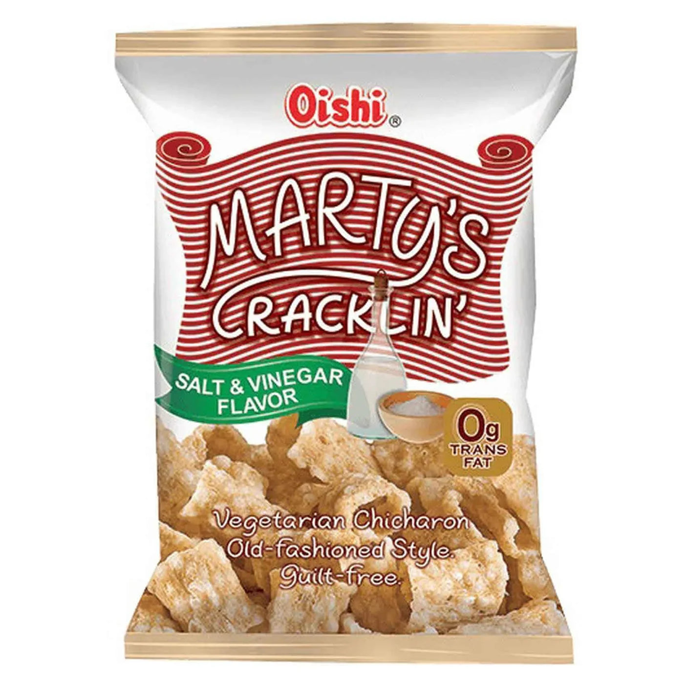 Oishi Variety Pack - 90g×3Pcs (Salt & Vinegar, Chicken Inasal, Spicy Vinegar)
