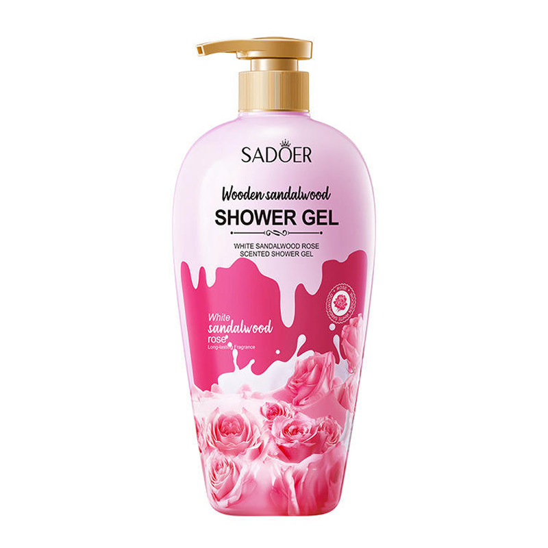 Sadoer White Sandalwood Rose Scented Shower Gel - 1000ml