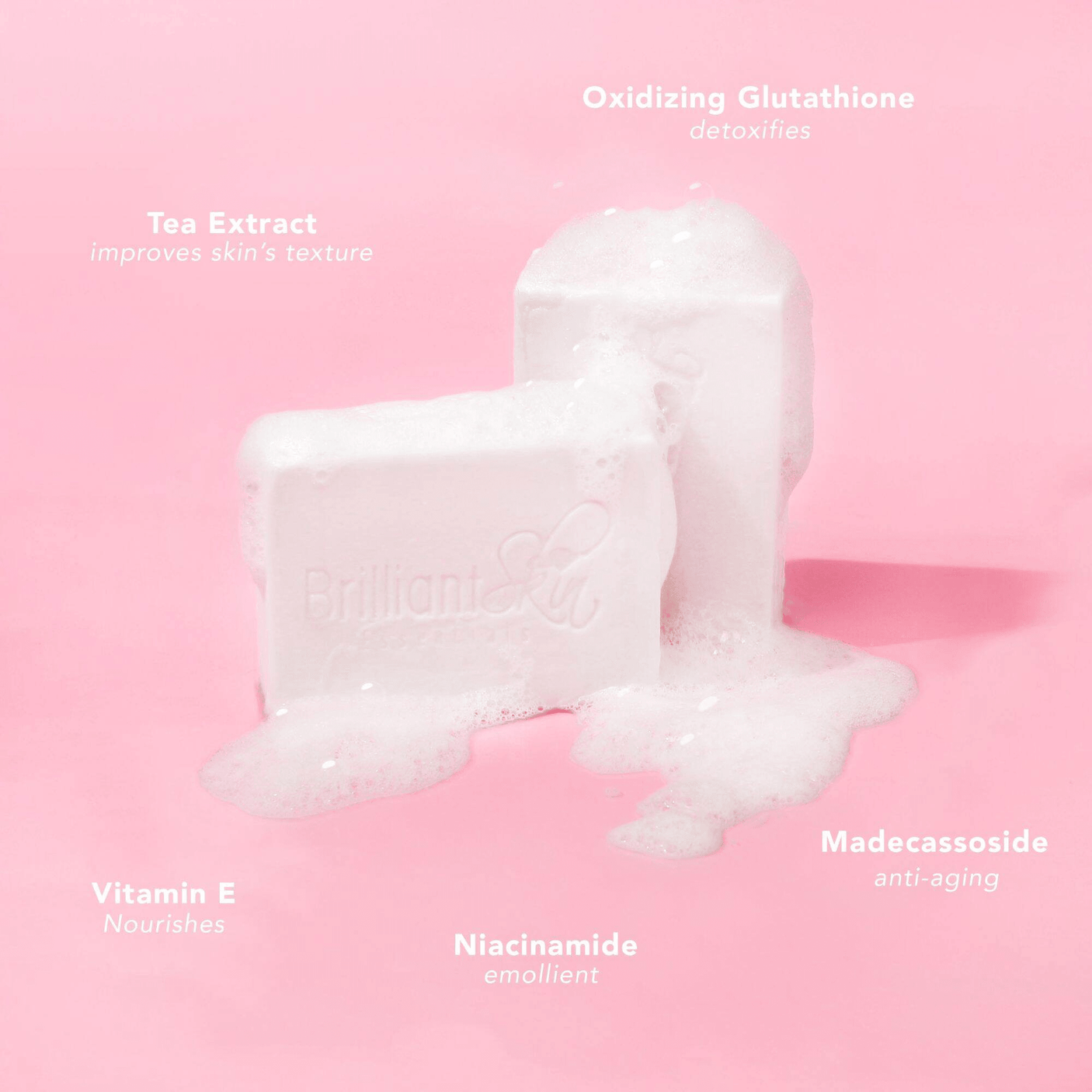 Brilliant Skin Advanced Nourishing & Brightening Gentle Bar Cleanser - 135g
