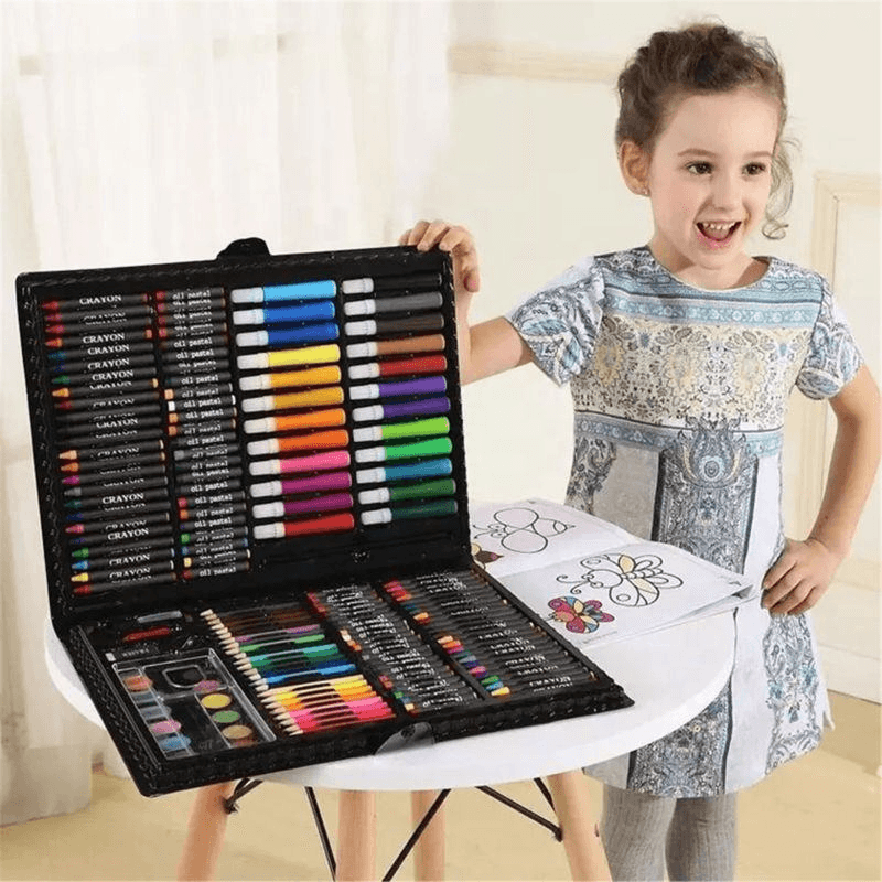 Portable Kids Drawing Art Set 150Pcs