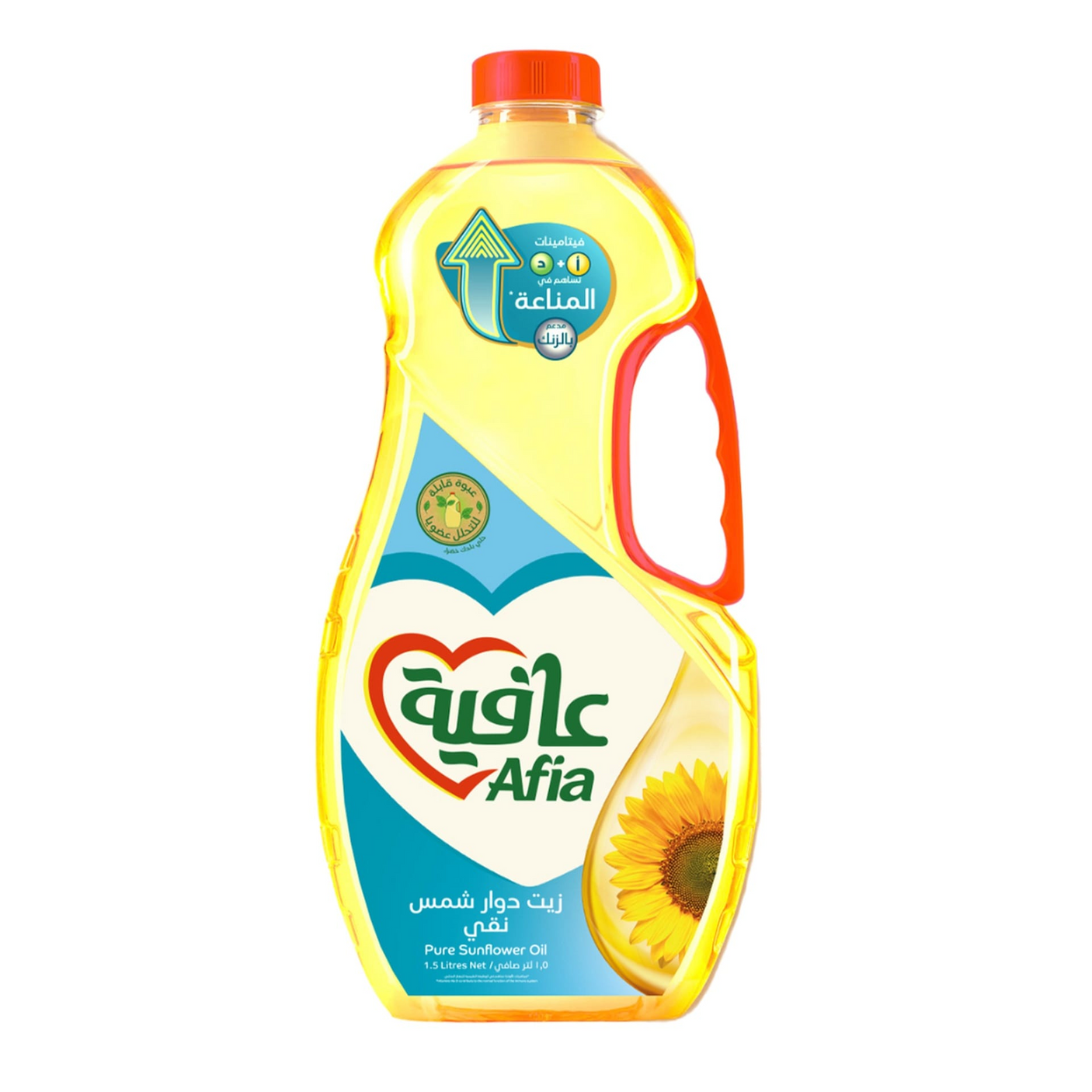 Afia Pure Sunflower Oil - 1.5L