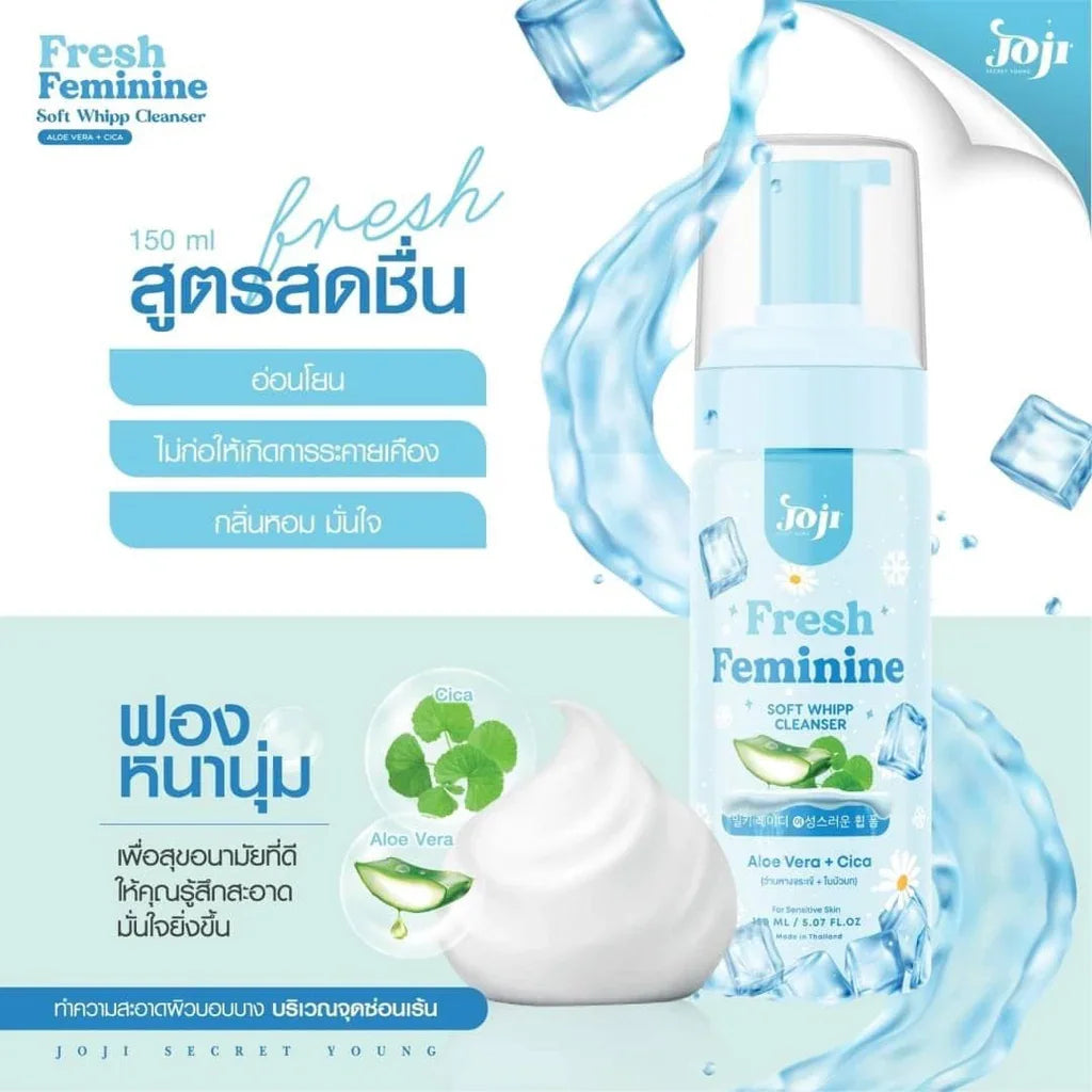 Joji Fresh Feminine Soft Whipp Cleanser - 150ml