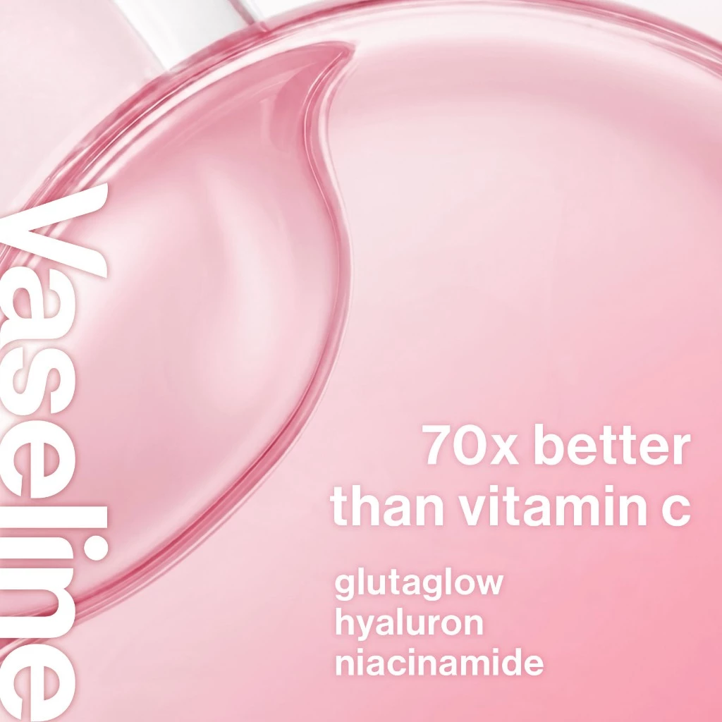 Vaseline Gluta-Hya Serum Burst Lotion Dewy Radiance 70X - 300ml