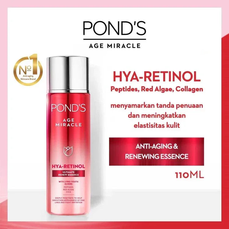 Ponds Age Miracle HYA-Retinol Ultimate Renew Essence - 110ml
