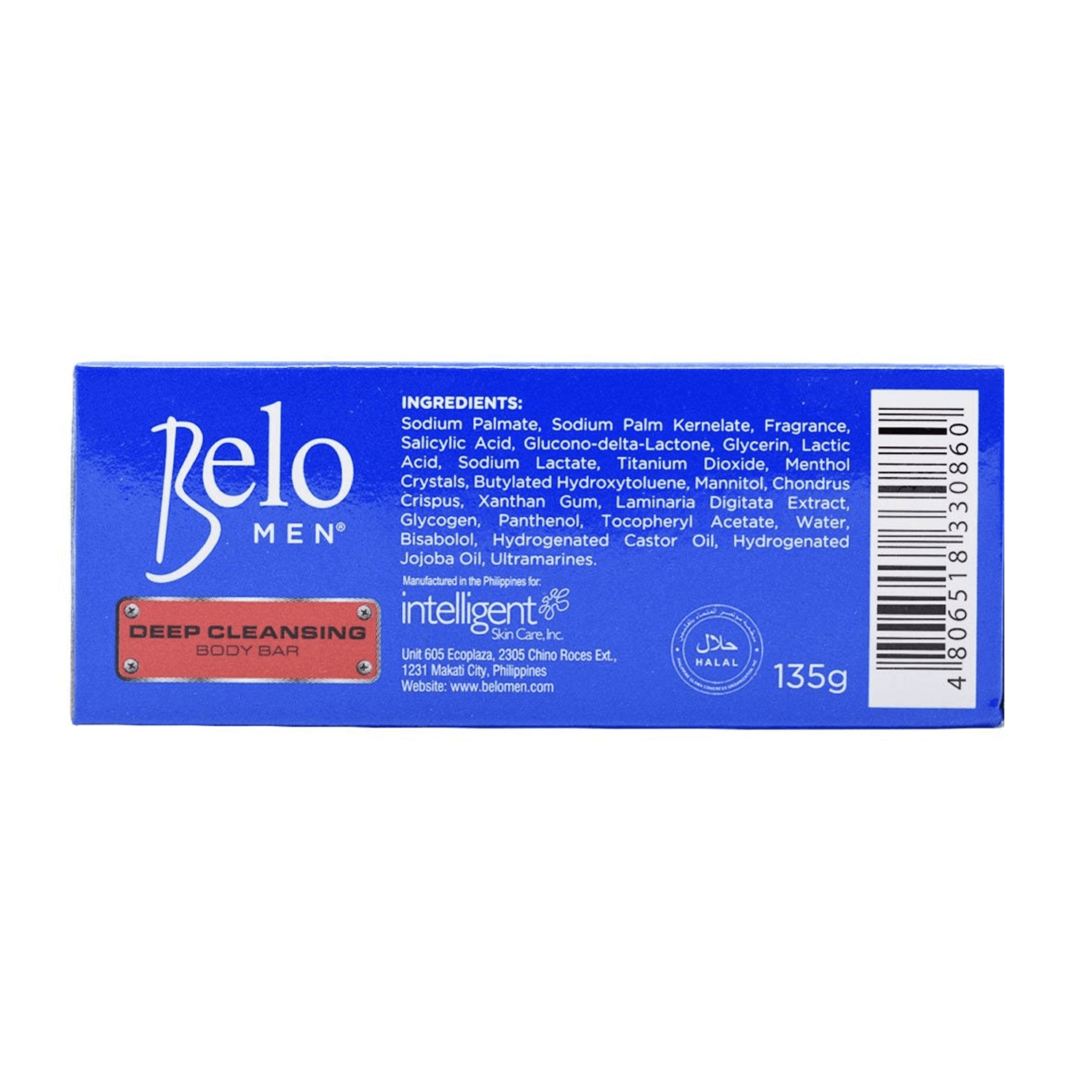 Belo Men Deep Cleansing Body Bar - 135g