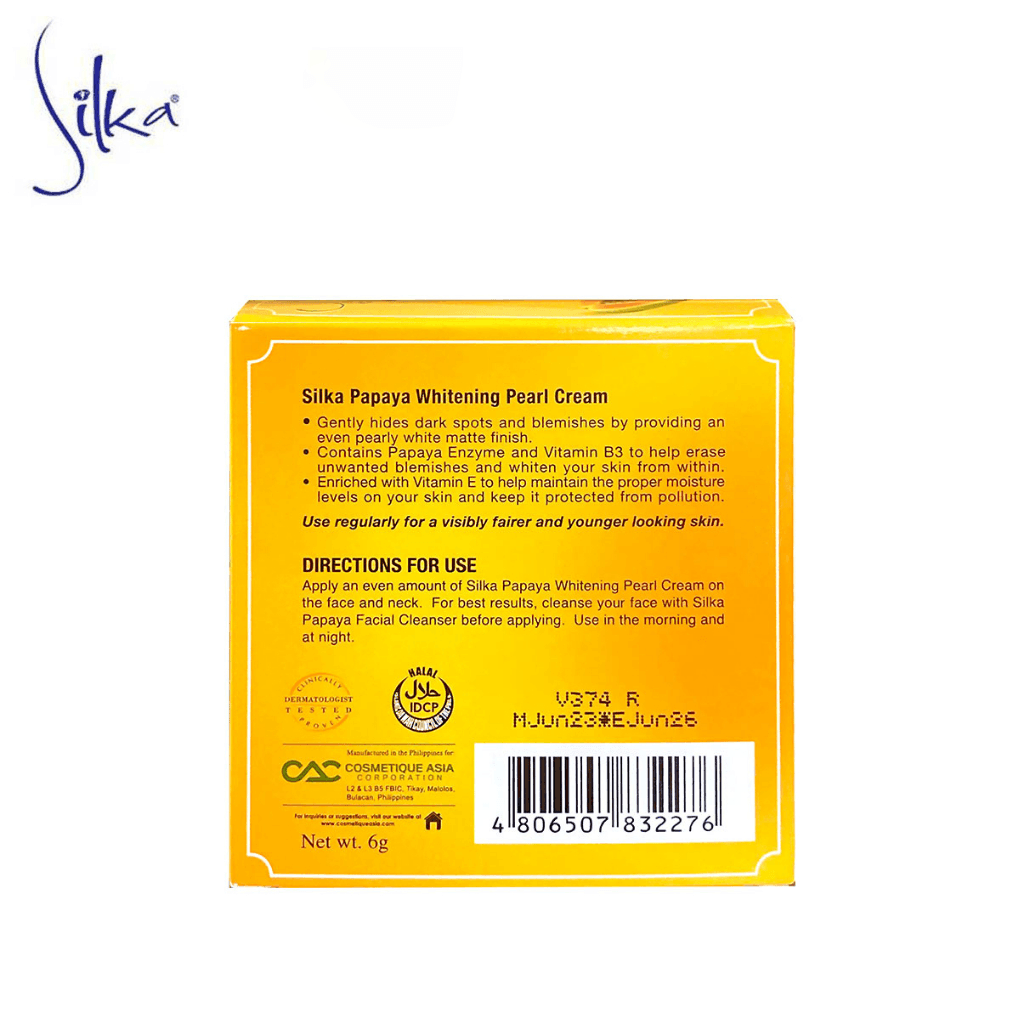 Silka Papaya Cream + Face Wash & Soap (Combo Offer)