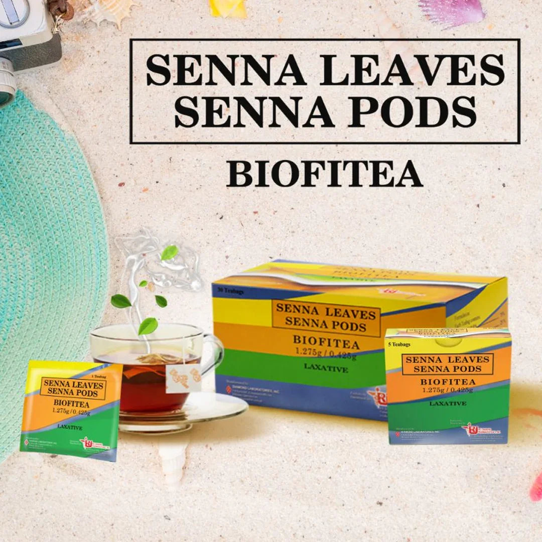 Senna Leaves Herbal Biofit Tea - 30 Teabags