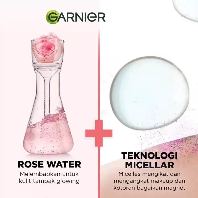 Garnier Micellar Cleansing Rose Water For Normal To Dry Skin - 125ml