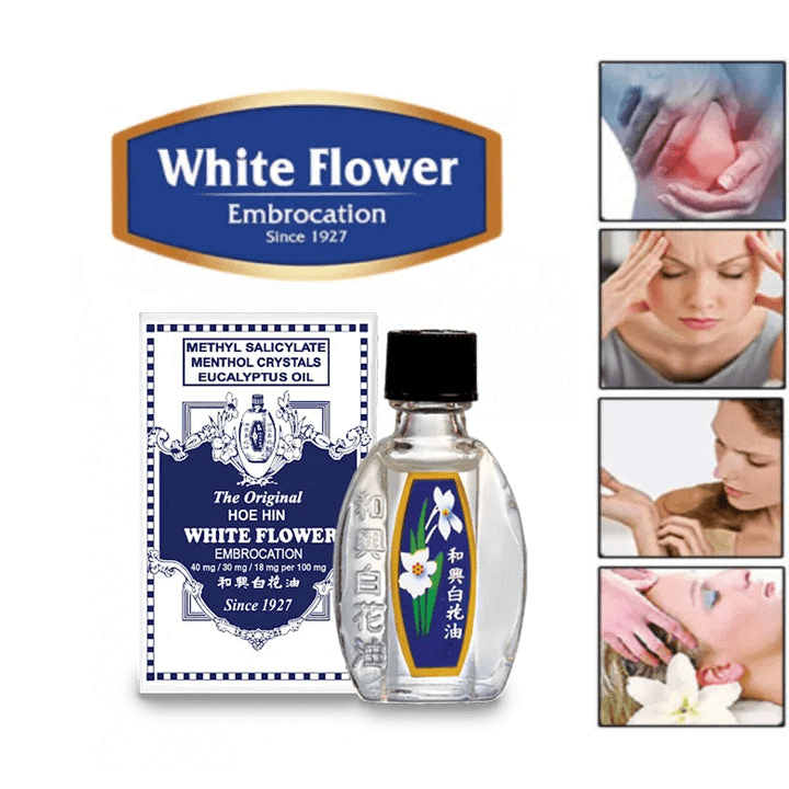 White Flower The Original HOE HIN Embrocation Oil - 10ml