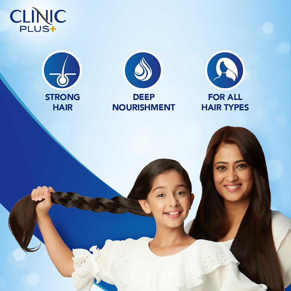 Clinic Plus Strong & Long Milk Protein Shampoo - 355ml