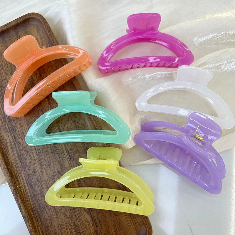 Unique Design Hair Claw Clips - 12 Pcs (KT-87C)